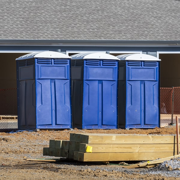 are there any restrictions on what items can be disposed of in the portable restrooms in Casa Blanca AZ